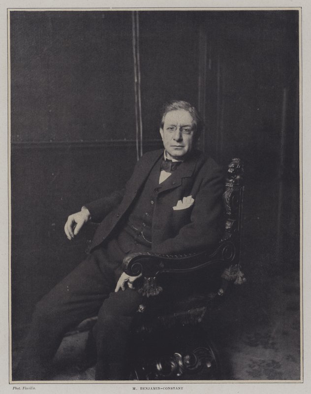Jean-Joseph Benjamin-Constant, artista francés de E. Fiorillo