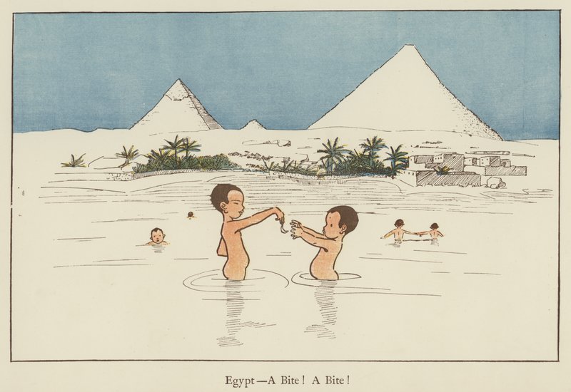 Egipto, ¡una mordida! ¡una mordida! de Edith Farmiloe