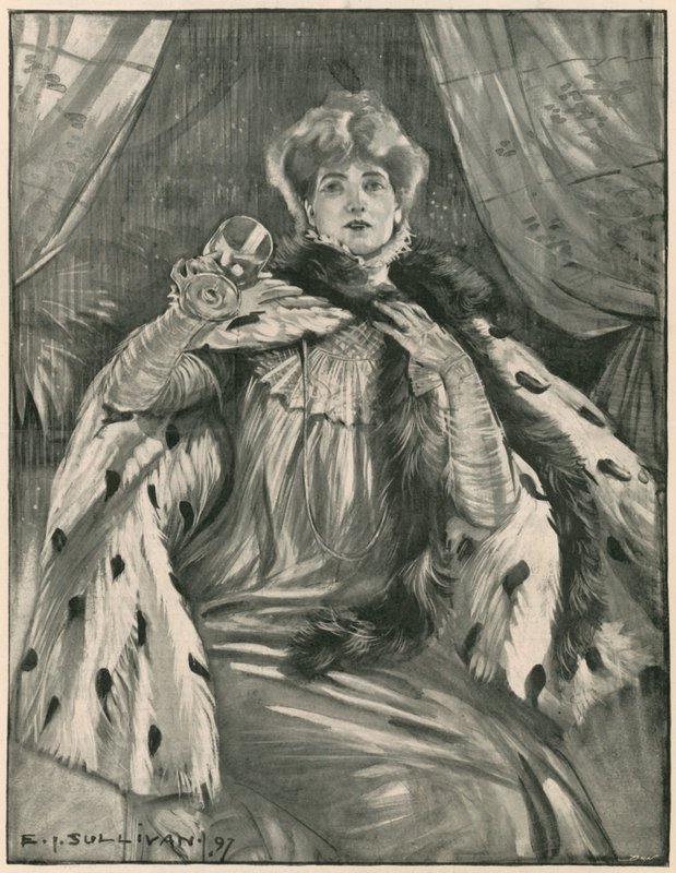 Sarah Bernhardt de Edmund Joseph Sullivan