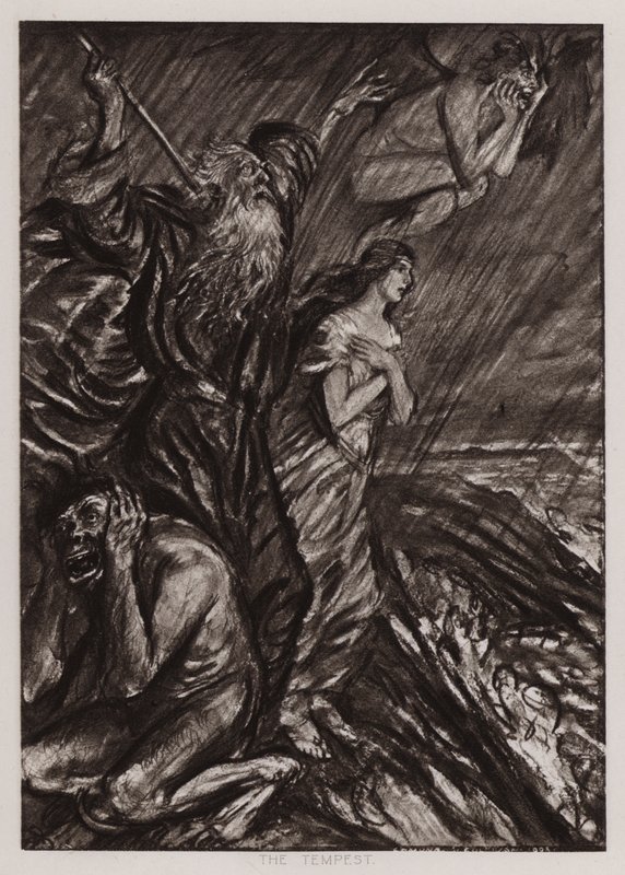 La tempestad de Edmund Joseph Sullivan