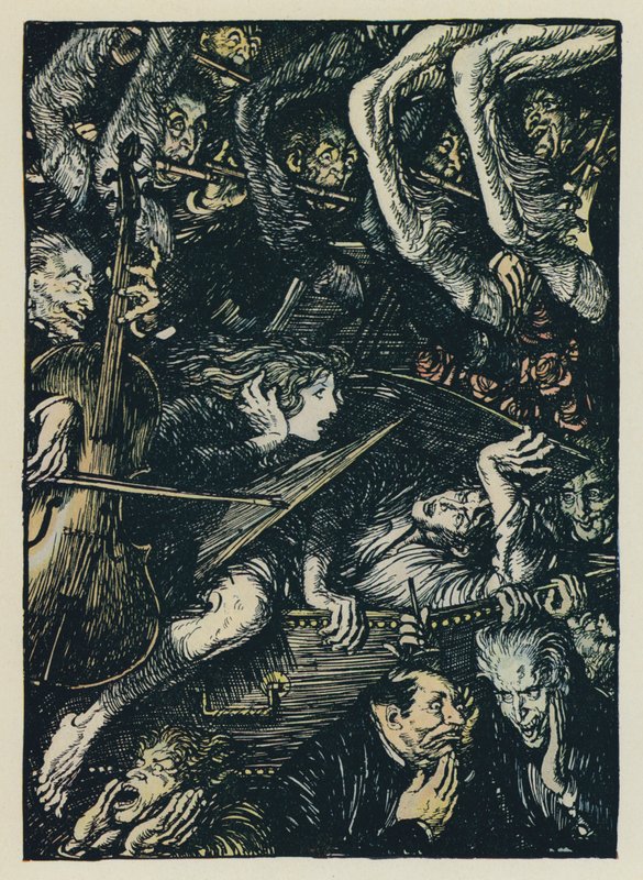 Ilustración para Maud de Tennyson de Edmund Joseph after Sullivan