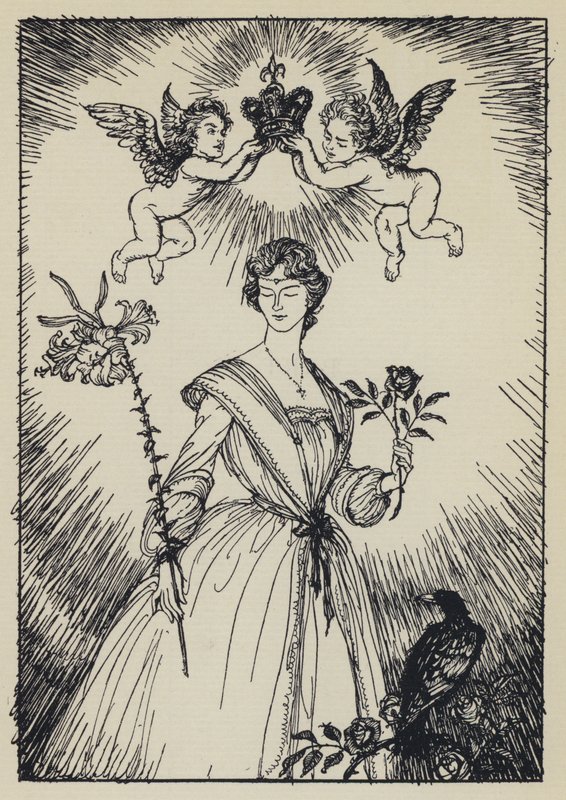 Ilustración para Maud de Tennyson de Edmund Joseph after Sullivan