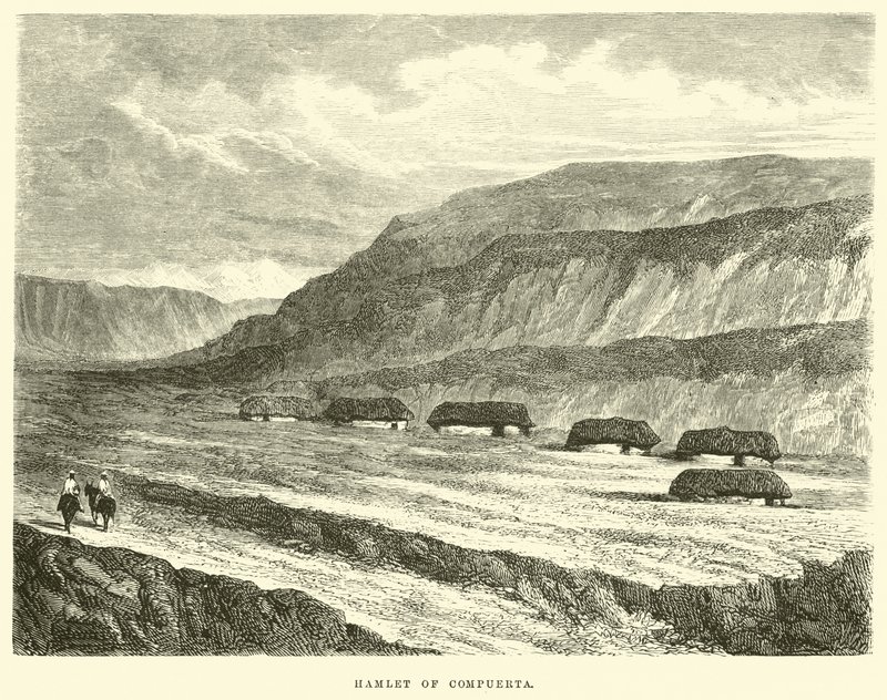Aldea de Compuerta de Edouard Riou
