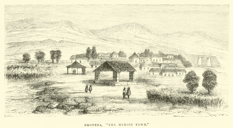Oropesa, la ciudad heroica de Edouard Riou