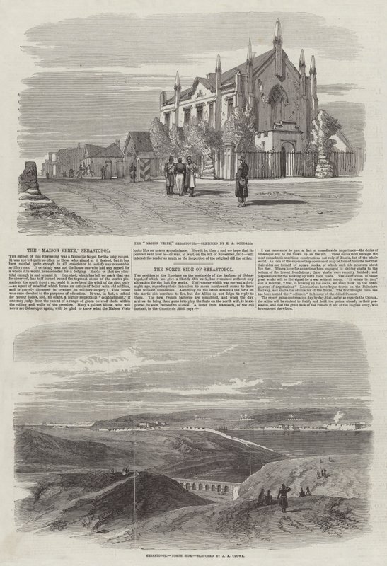 Bocetos de Sebastopol de Edward Angelo Goodall