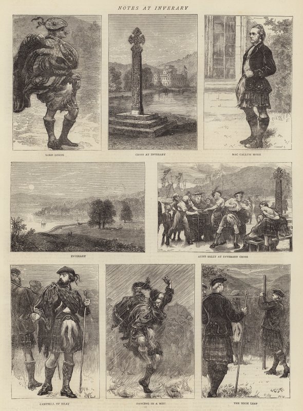 Notas en Inverary de Edward John Gregory