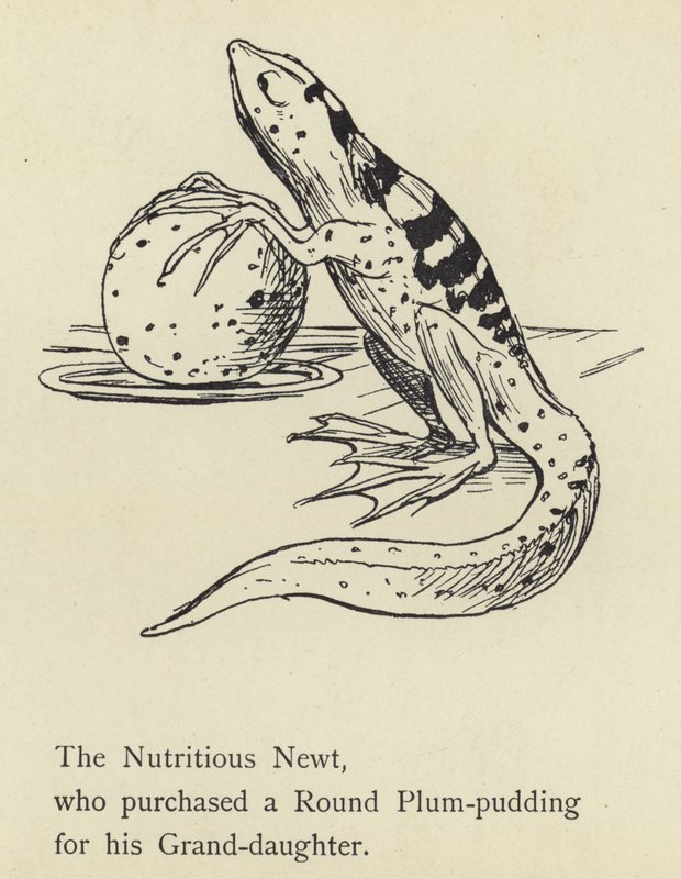 El Tritón Nutritivo de Edward Lear