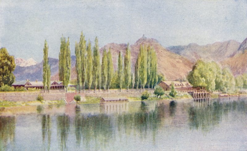 La residencia y el club, Srinagar de Edward Mary Joseph Molyneux