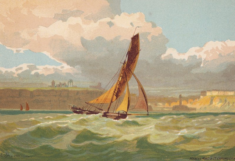 Blyth Nook (litografía en color) de Edward (after) Duncan