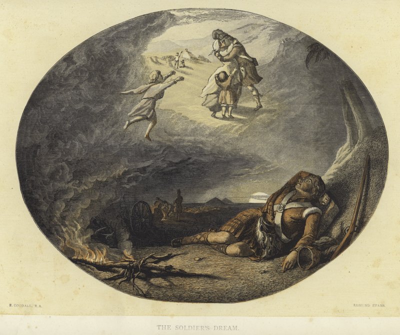 El sueño del soldado de Edward Angelo Goodall