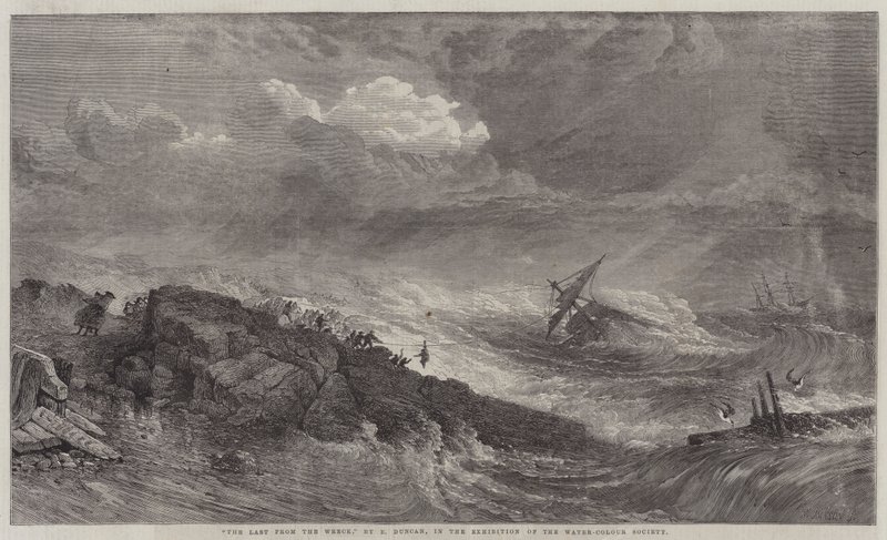 El último del naufragio de Edward Duncan