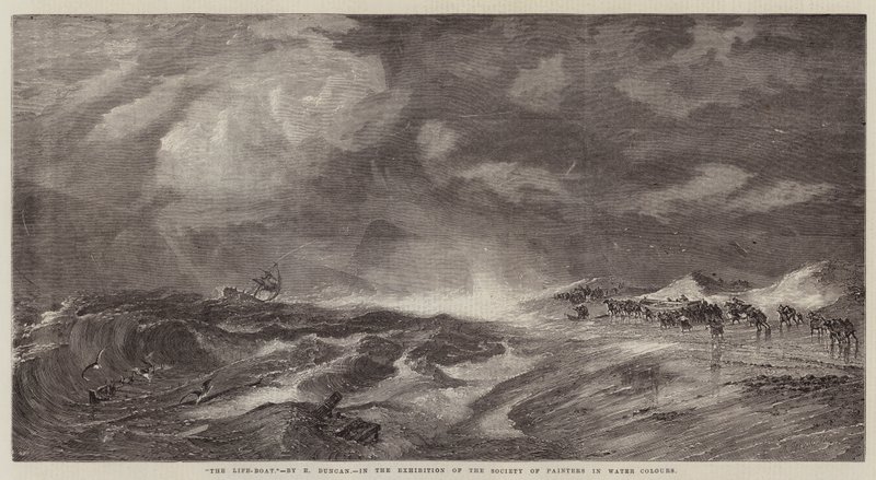 El bote salvavidas de Edward Duncan