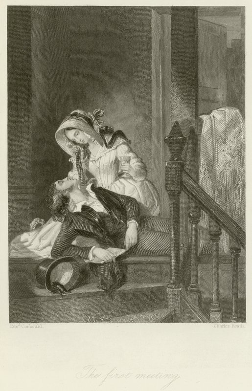 El primer encuentro de Edward Henry Corbould