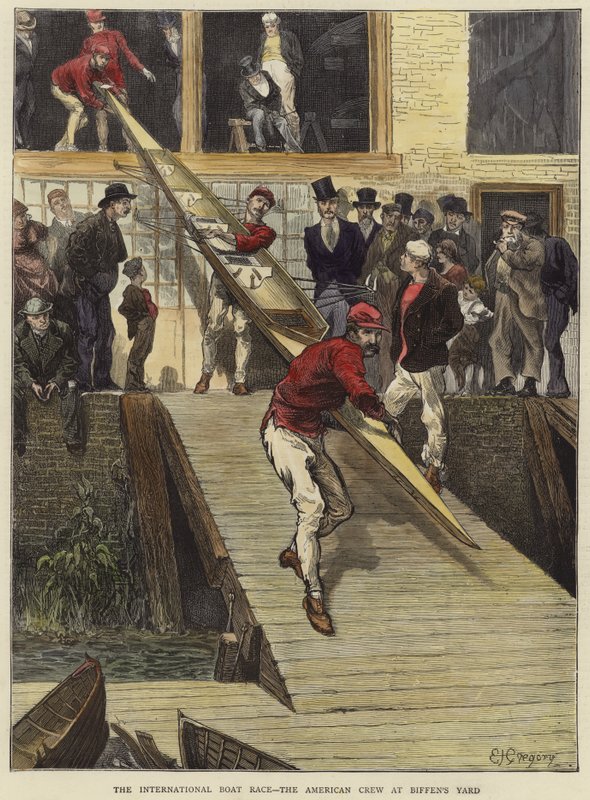 La carrera internacional de botes de Edward John Gregory