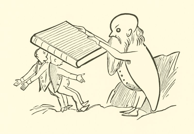 Los dos viejos solteros de Edward Lear