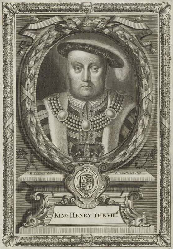Rey Enrique VIII de Inglaterra de Edward Lutterell