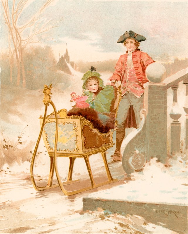 Todo en un Día de Invierno de Edward Percy Moran