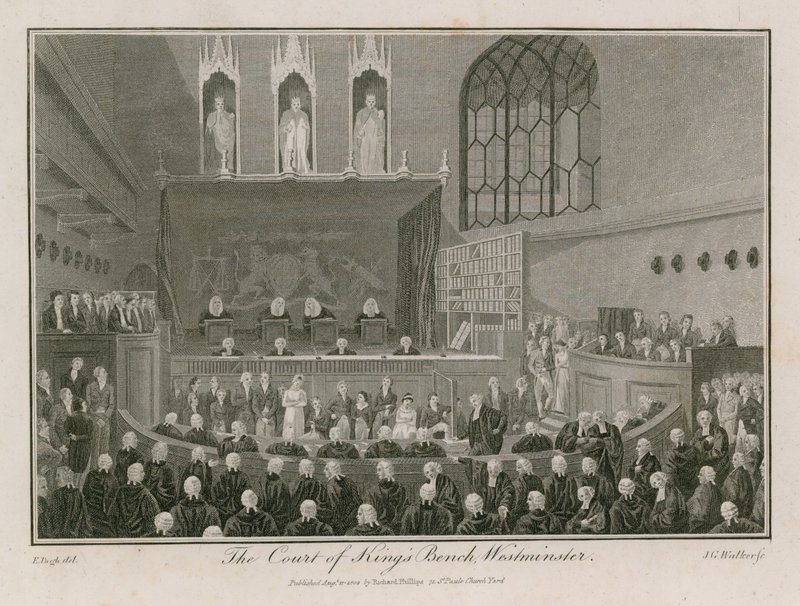 El Tribunal del Banco del Rey de Edward Pugh