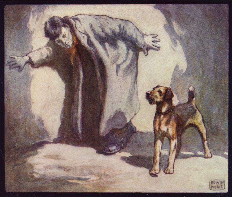 Perro Policía en Acción de Edwin Noble