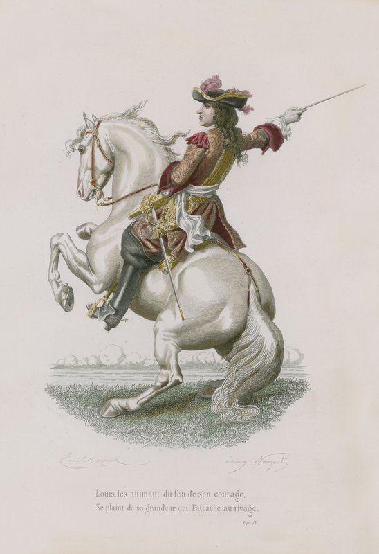 Epístola IV, Al Rey, 1672 de Emile Antoine Bayard