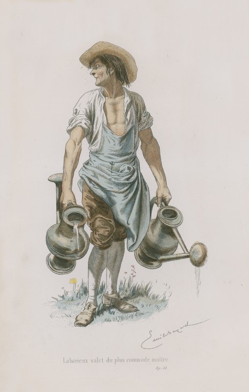 Epístola XI, A Mi Jardinero, 1695 de Emile Antoine Bayard