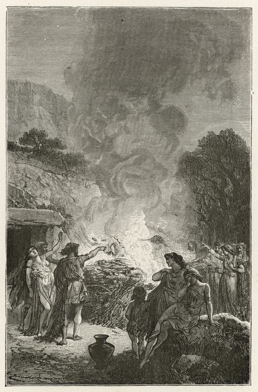 Funerales en la época del hierro de Emile Antoine Bayard