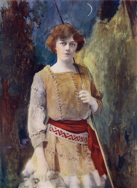 Miss Irene Vanbrugh en El admirable Crichton de English Photographer