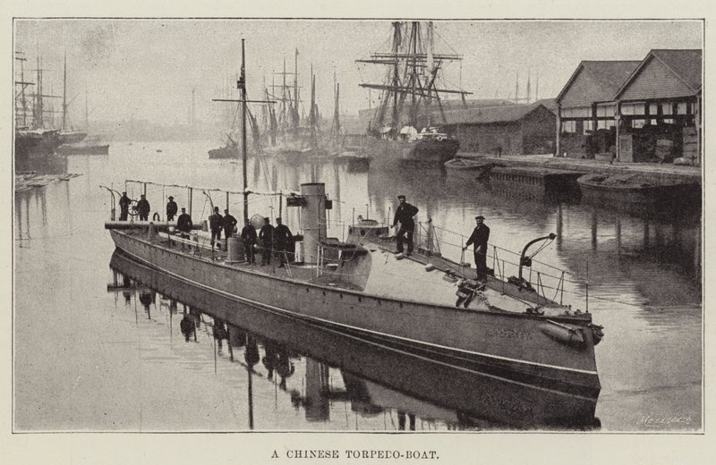Un torpedero chino de English Photographer