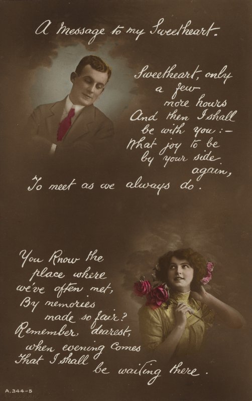 Un mensaje para mi amor de English Photographer