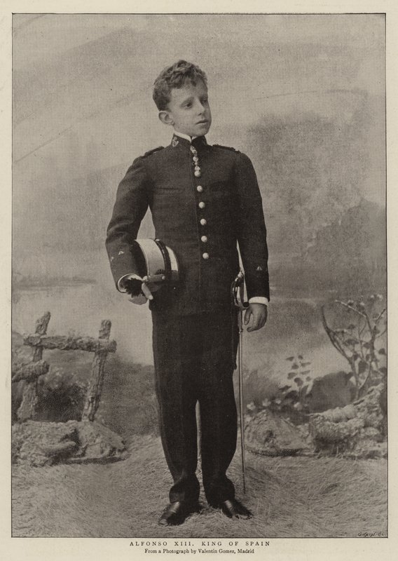 Alfonso XIII, Rey de España de English Photographer
