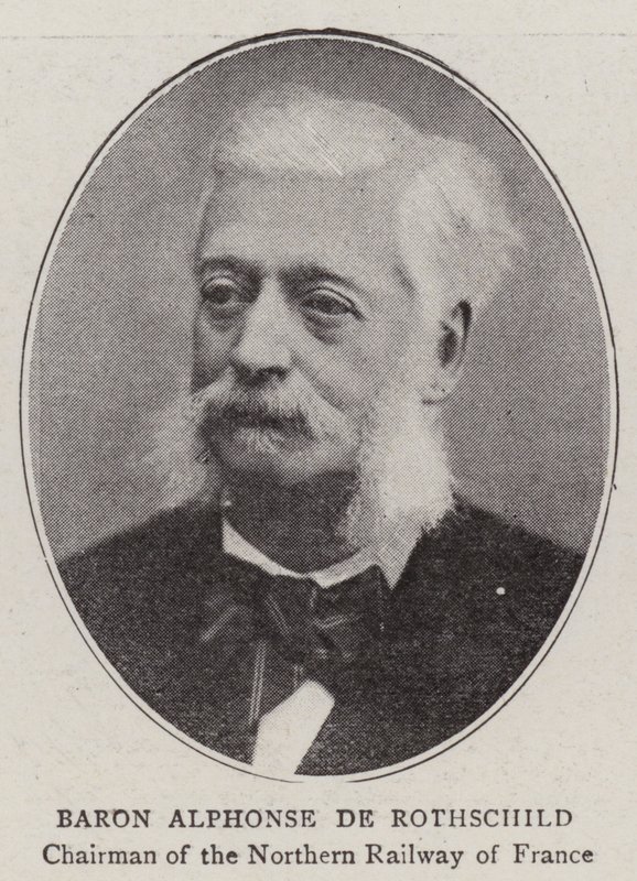 Barón Alphonse de Rothschild de English Photographer