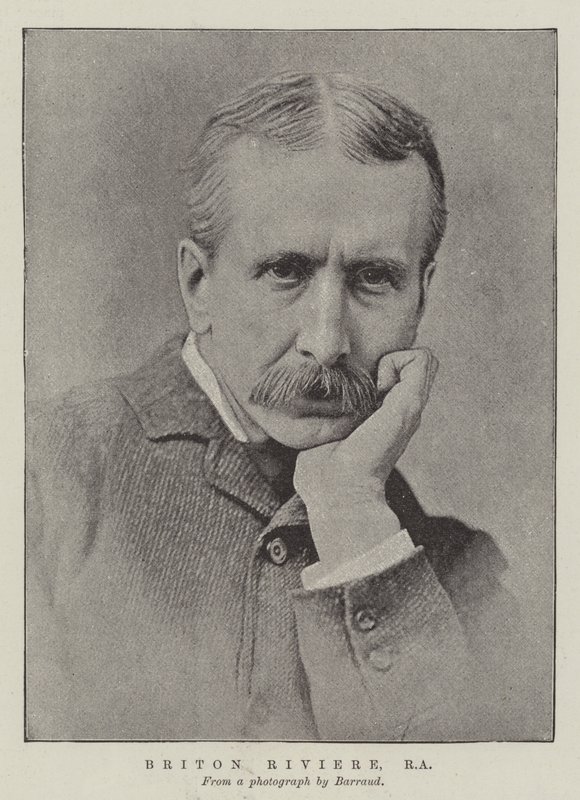 Briton Riviere, RA de English Photographer