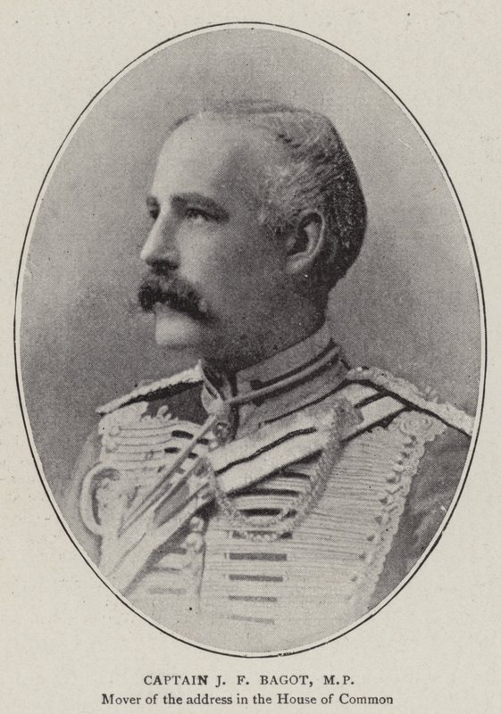 Capitán J. F. Bagot, MP de English Photographer