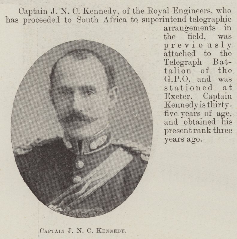 Capitán J. N. C. Kennedy de English Photographer