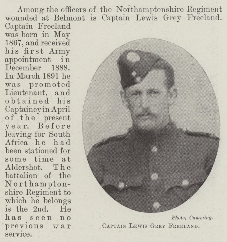 Capitán Lewis Grey Freeland de English Photographer