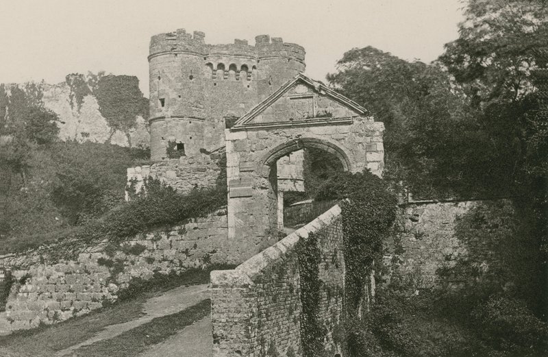 Castillo de Carisbrooke, Isla de Wight de English Photographer
