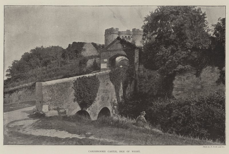 Castillo de Carisbrooke, Isla de Wight de English Photographer