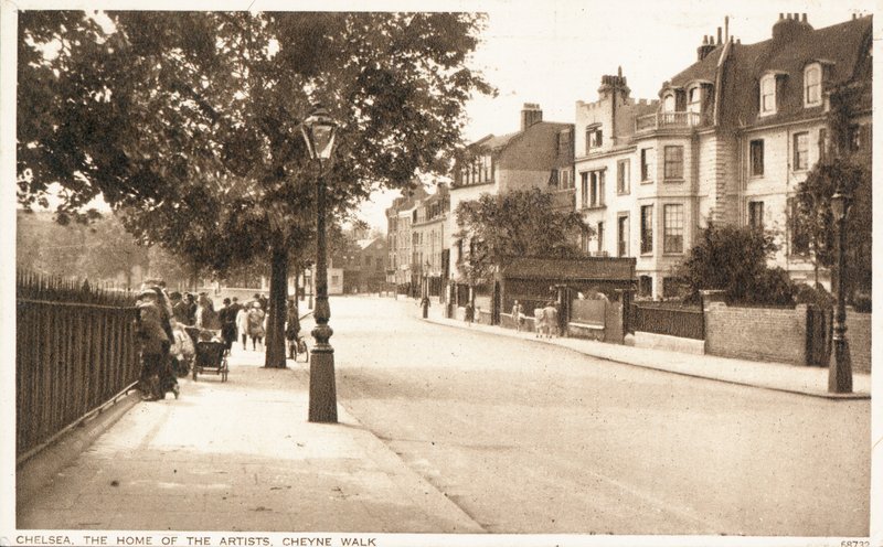 Cheyne Walk, Chelsea de English Photographer