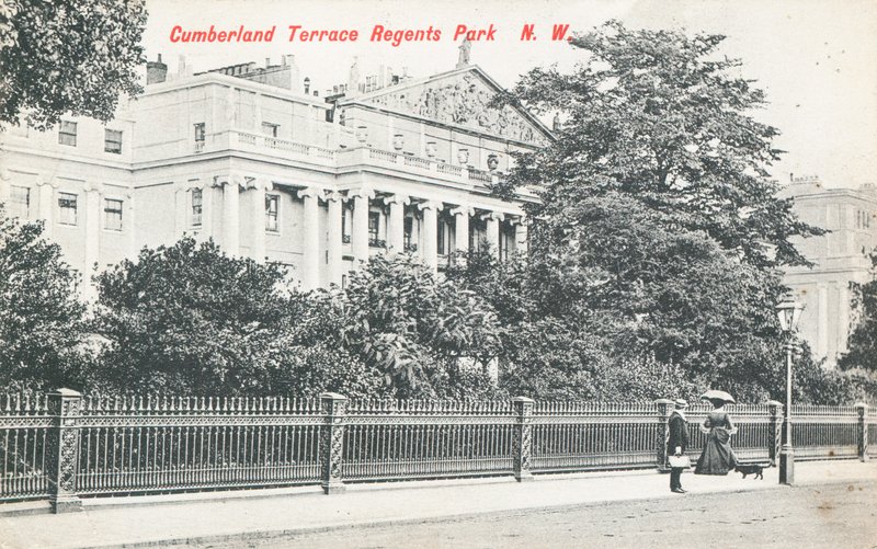 Cumberland Terrace en Regents Park de English Photographer