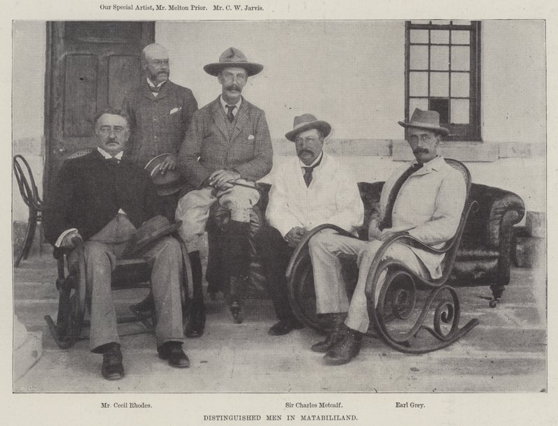 Hombres Distinguidos en Matabililand de English Photographer