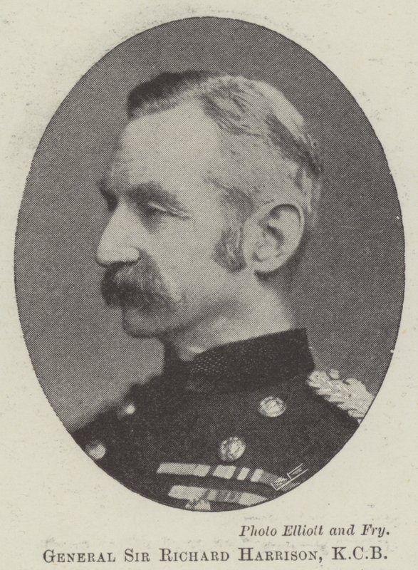 General Sir Richard Harrison, KCB de English Photographer