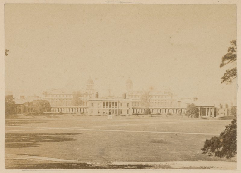 Hospital de Greenwich, desde los jardines de English Photographer