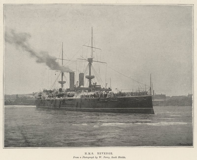 HMS Revenge de English Photographer