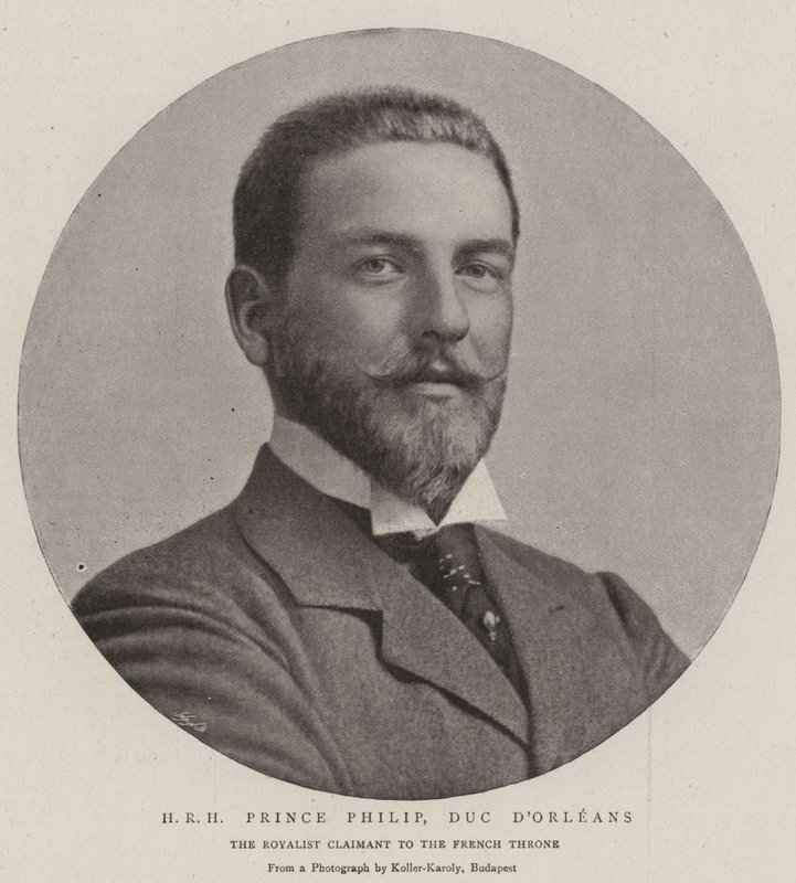 SAR Príncipe Felipe, Duque de Orleans de English Photographer