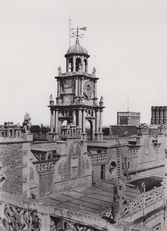 Hatfield House, La Torre del Reloj de English Photographer