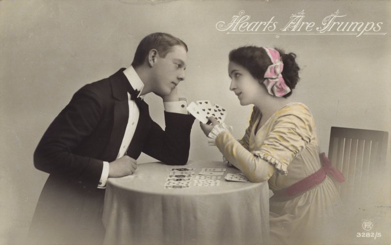 Los corazones son triunfos de English Photographer