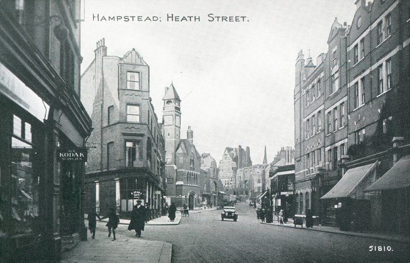 Calle Heath en Hampstead de English Photographer