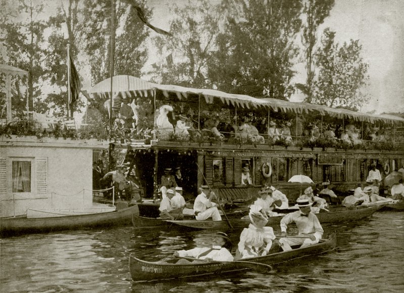 Casas-barco en Henley de English Photographer