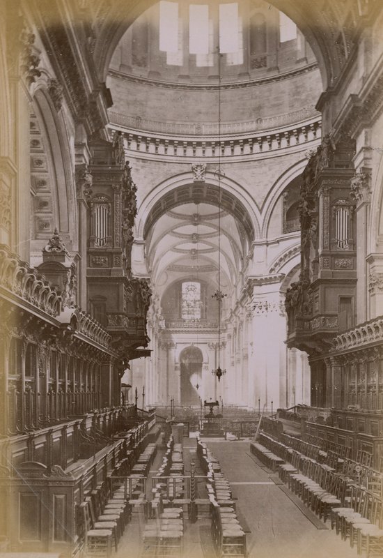 Interior de la Catedral de St Pauls de English Photographer