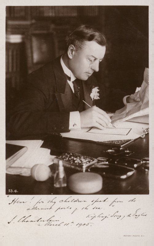 Joseph Chamberlain de English Photographer